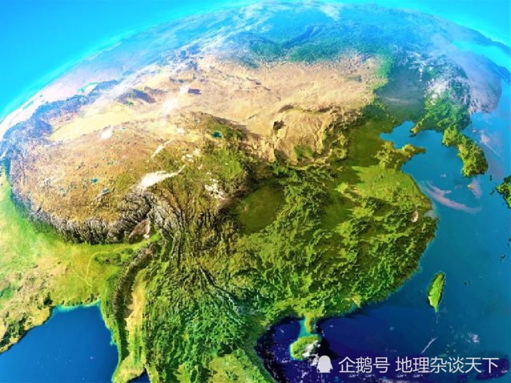 探索中国，3D地形图沙盘模型下的壮丽山河