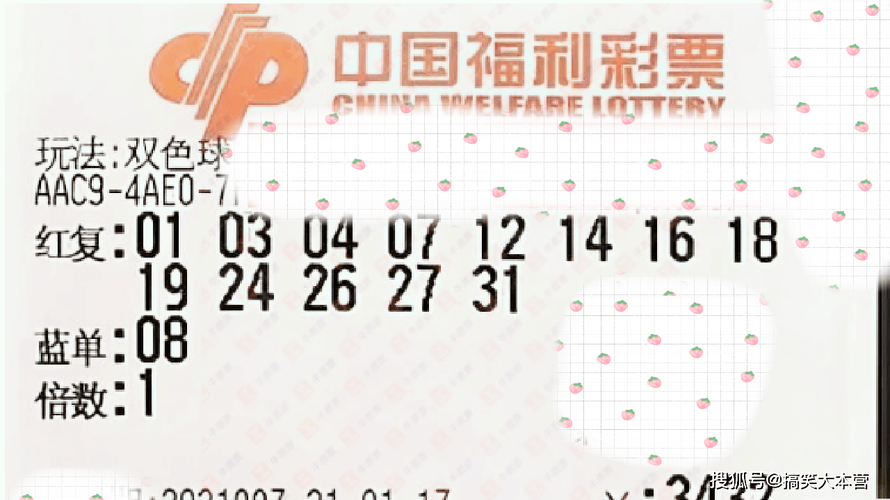 2019081期双色球开奖结果揭晓，梦想与幸运的碰撞