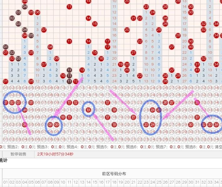 探索大乐透幸运之门，解析走势图中的奥秘