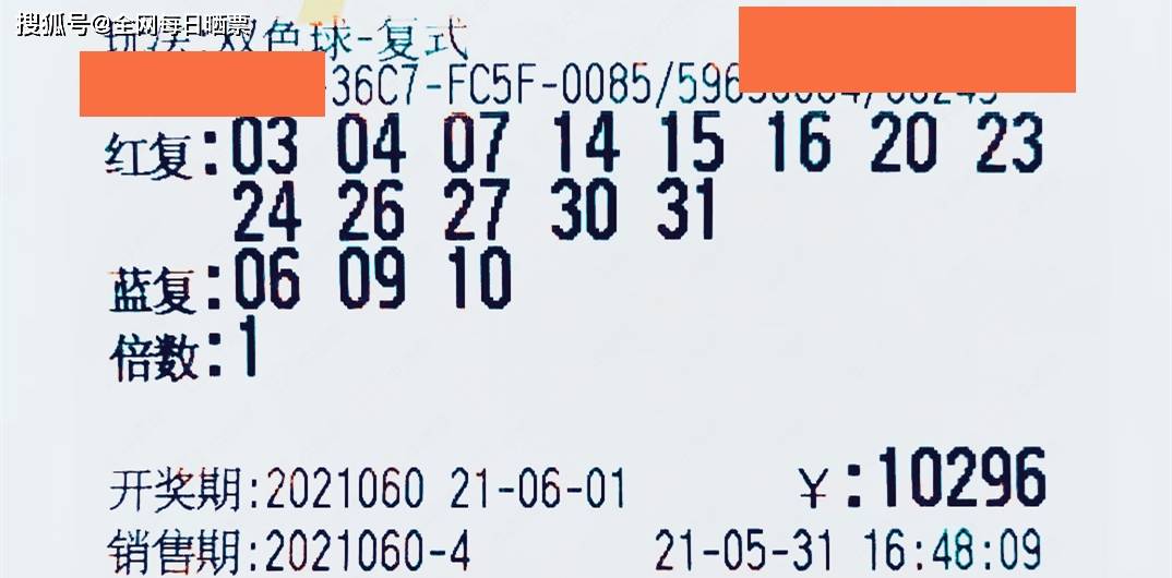 2020年双色球090期，梦想与希望的交汇