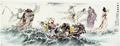 八仙过海3D预测，一场视觉与智慧的盛宴