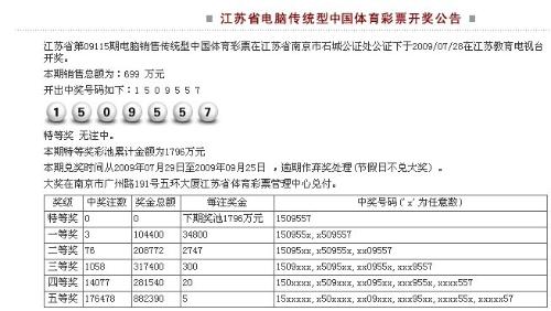 江苏体彩七位数，历史开奖号码的回顾与解析